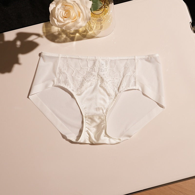 2025 New IN, Luxury Silk Lace Bra, Double-cup