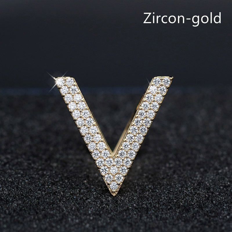 V Shape Scarf Rings - Awulook