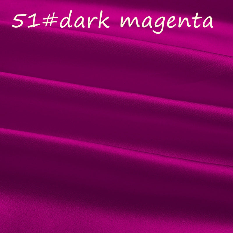 Fabricarea Polyester Mulberry Silk Fabric Dark Pink Color, Use for Blouse,  Dresses, Decorations, Craftings Ect. (2 Meter) : : Home & Kitchen