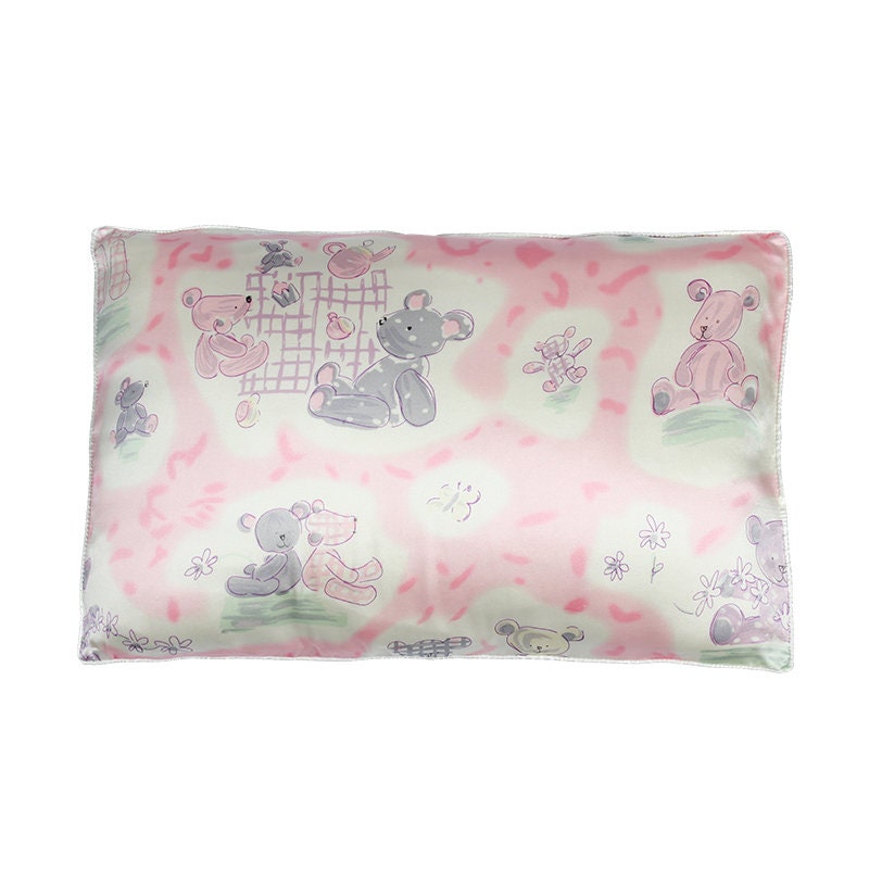 Cherry Printed Silk Charmeuse Fabric