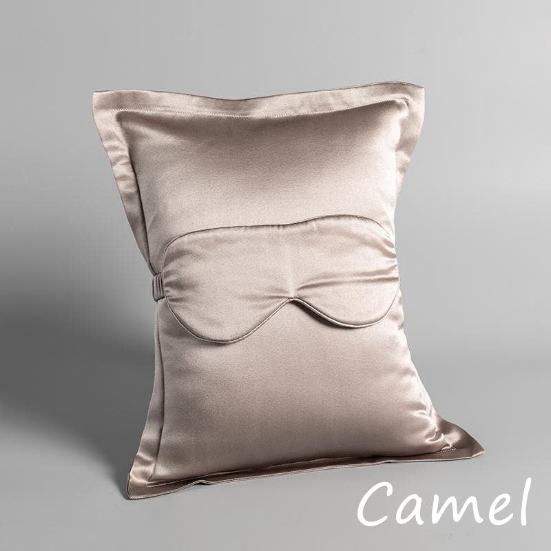 Mulberry Silk Throw pillow and eye mask - Awulook