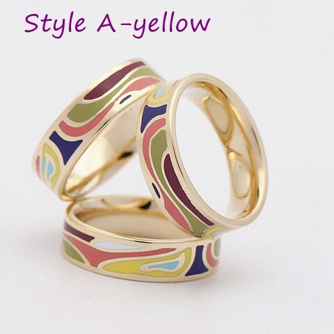 Color Enamel Scarf Buckles - Awulook