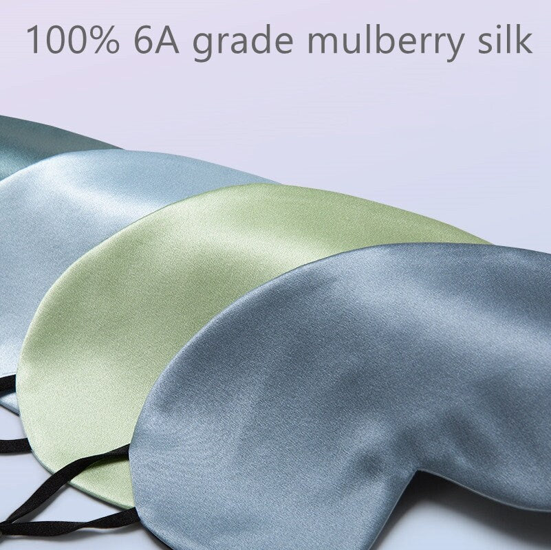 Masque de sommeil en soie de mûrier 30Momme