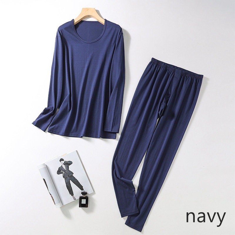 Men Mulberry Silk Cotton Thermal underwear/Leggings - Awulook