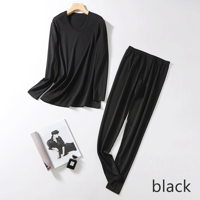 Men Mulberry Silk Cotton Thermal underwear/Leggings - Awulook