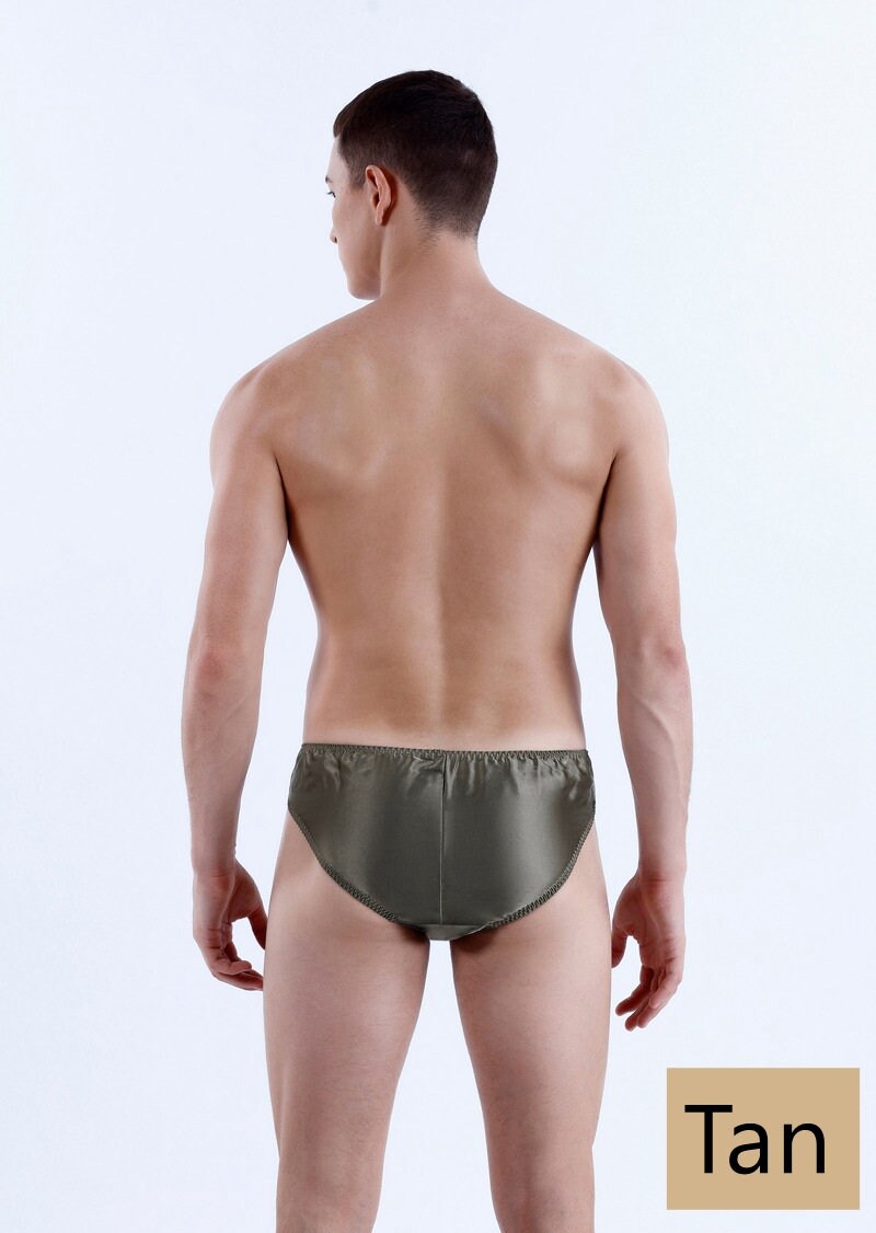 100% Mulberry Silk Boxer for Men, 10 colors, 3D crotch pouch design
